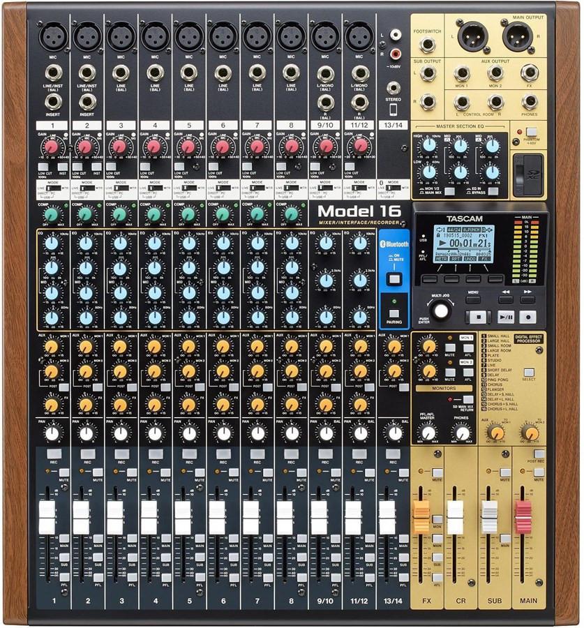 Tascam  Model 16 16-Kanal Hybrid Mischpult 