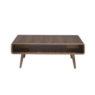 ANGEL CERDA Table basse de noyer  