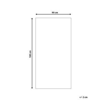 Beliani Outdoorteppich aus Polypropylen Modern SIRSA  