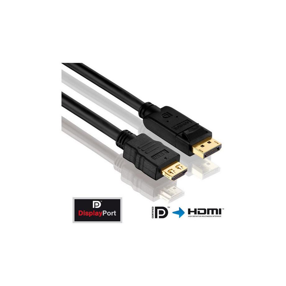 Kabel DisplayPort - HDMI