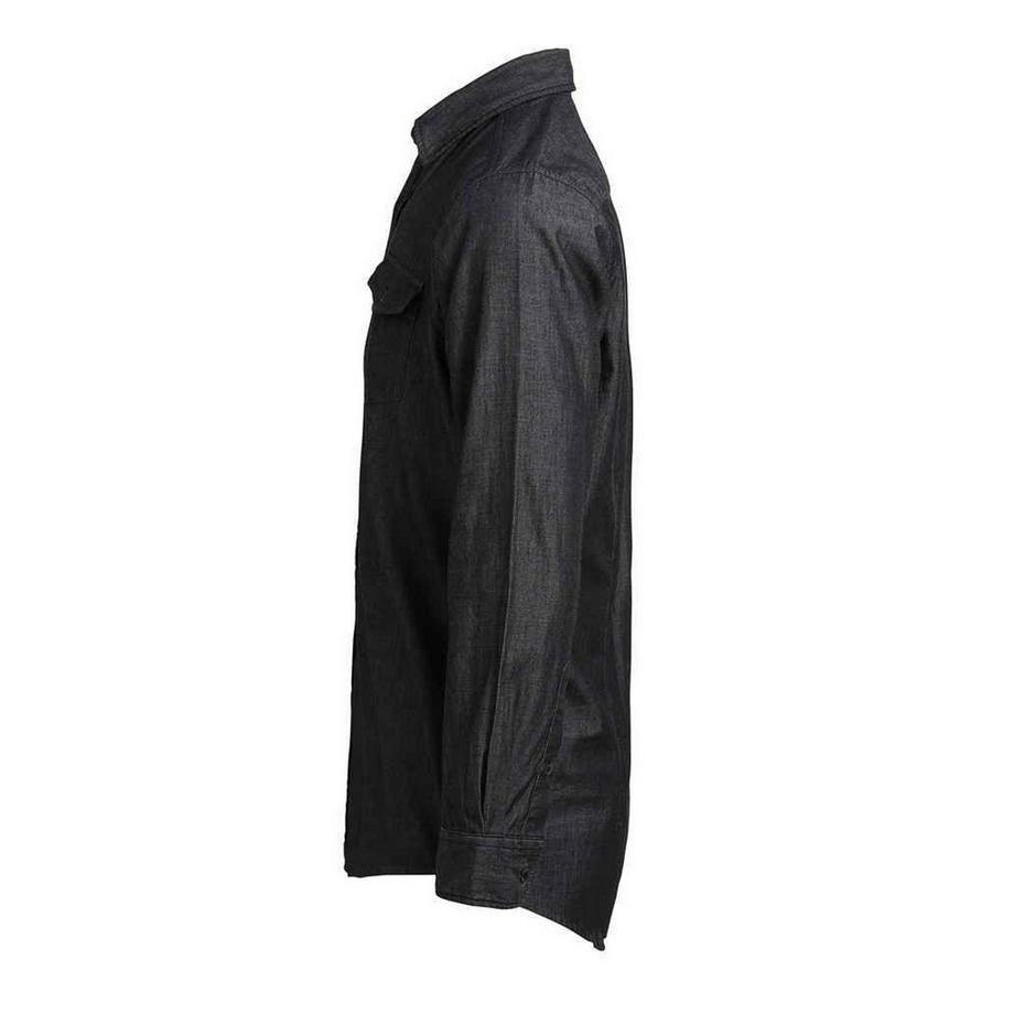 PREMIER Chemise Manches Longues Coutures Contrastées  