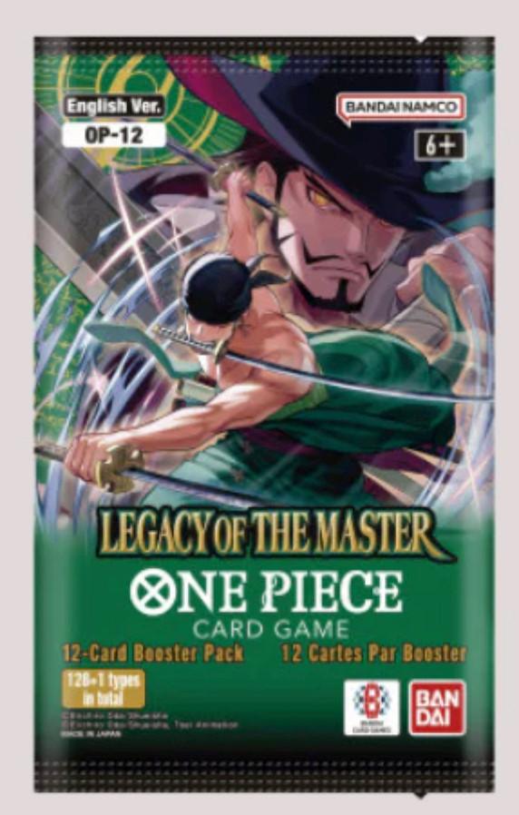 Bandai  Legacy of The Master OP-12 Booster Pack - One Piece Card Game - EN 
