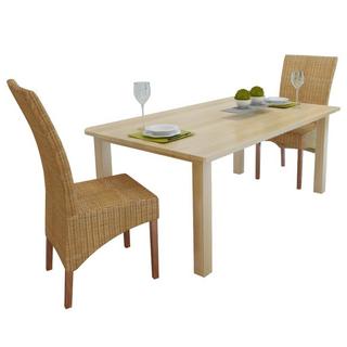 VidaXL sedia da pranzo Legno  