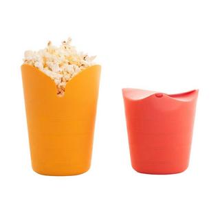 InnovaGoods 2 ciotole per popcorn pieghevoli per microonde  