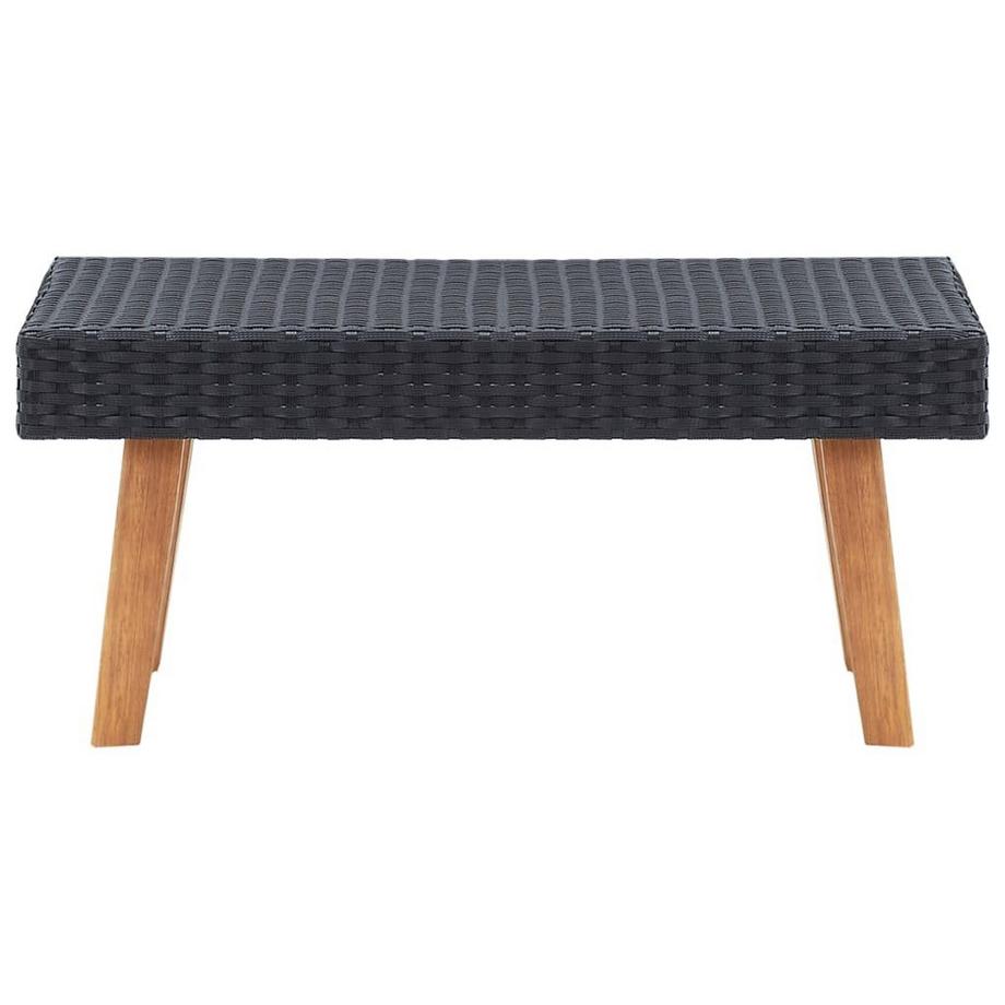 VidaXL Table basse rotin synthétique  