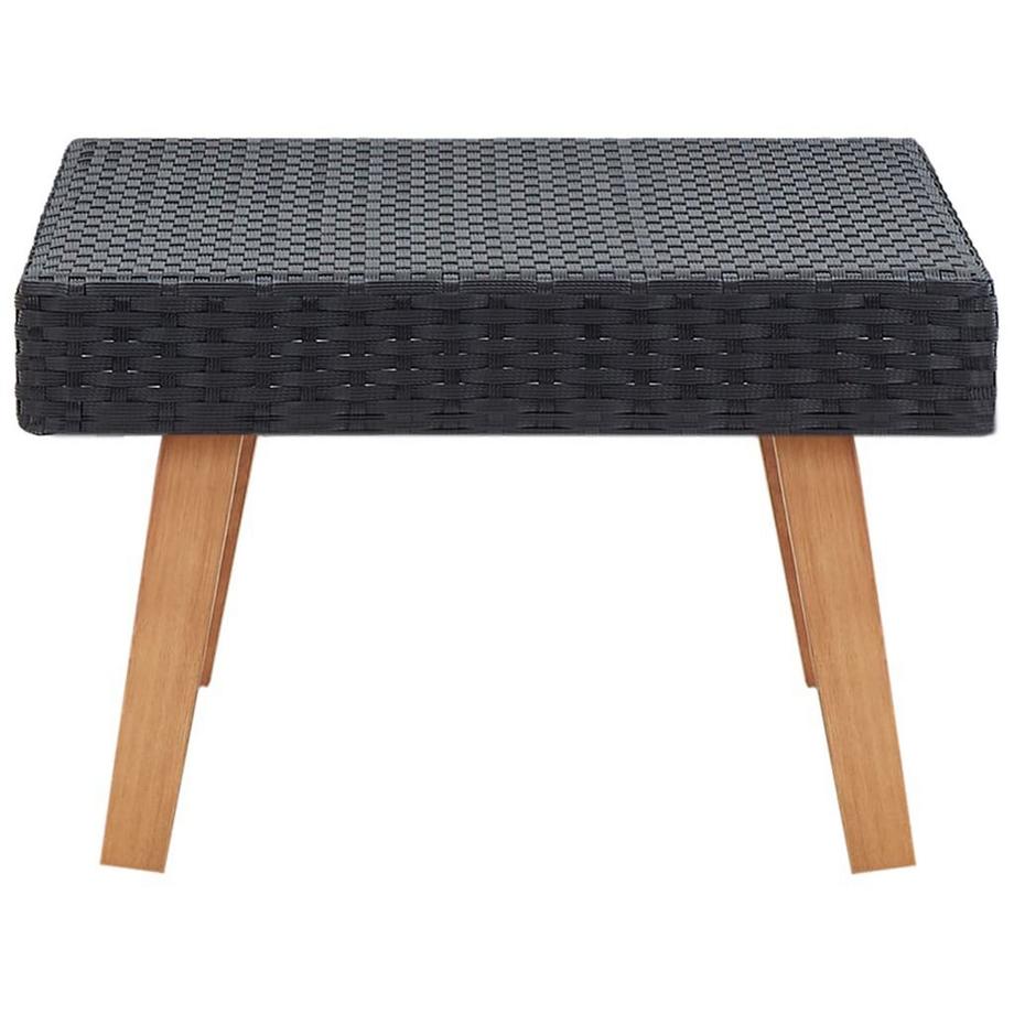 VidaXL Table basse rotin synthétique  