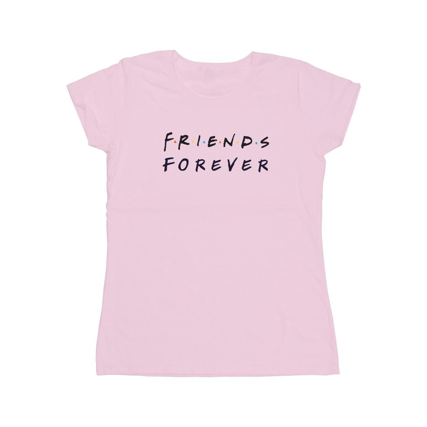 Image of Forever Logo Tshirt Damen Pink XL