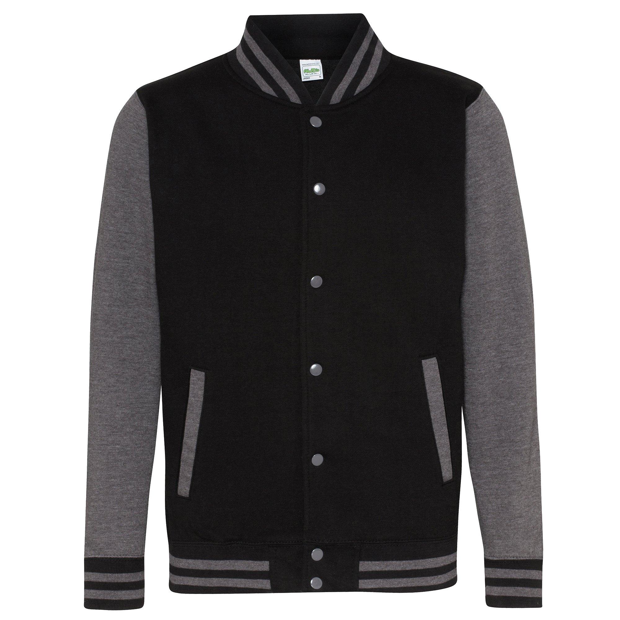 Image of Collegejacke Herren Schwarz XL