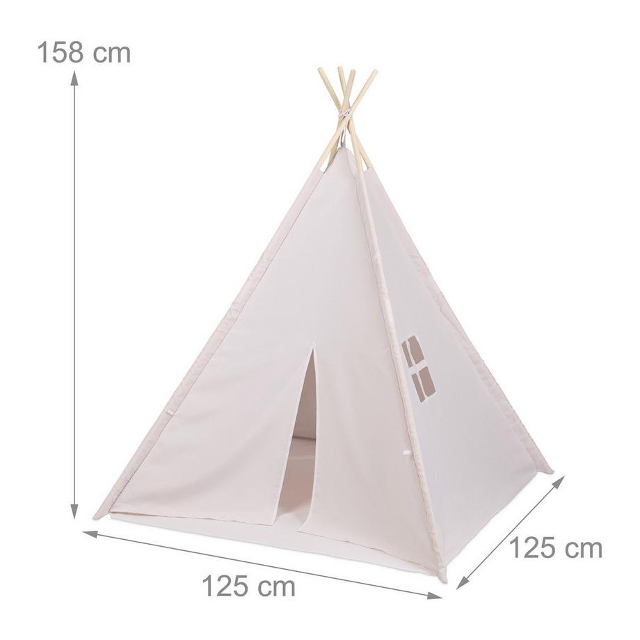 Northio  Tente de jeu tipi avec tapis de sol 