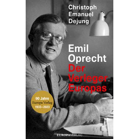 Emil Oprecht Dejung, Christoph Emanuel Couverture rigide 