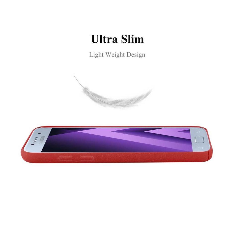 Cadorabo  Hülle für Samsung Galaxy A3 2017 Hard Case in Frosted Optik 