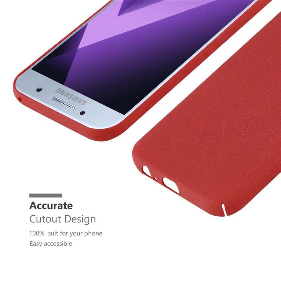 Cadorabo  Hülle für Samsung Galaxy A3 2017 Hard Case in Frosted Optik 