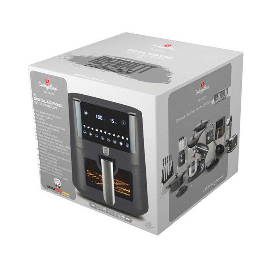 Berlinger Haus Friteuse à air chaud matte Anthracite Collection  