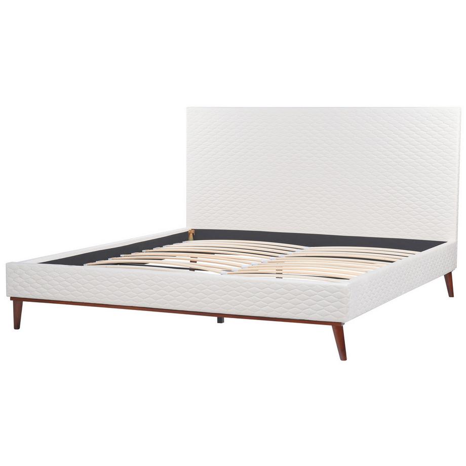Beliani Letto en Velluto  BAYONNE  