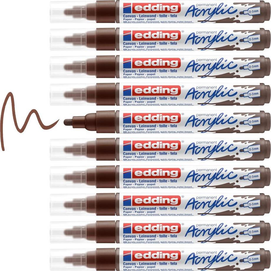 Edding EDDING Acrylmarker 5100 2-3mm 5100-907 schokobraun sdm  