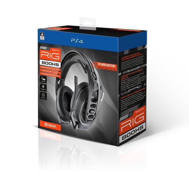 nacon  NACON RIG 800HS V2 Kopfhörer Kabellos Kopfband Gaming Schwarz 