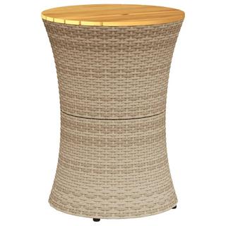 VidaXL Garten beistelltisch poly-rattan  