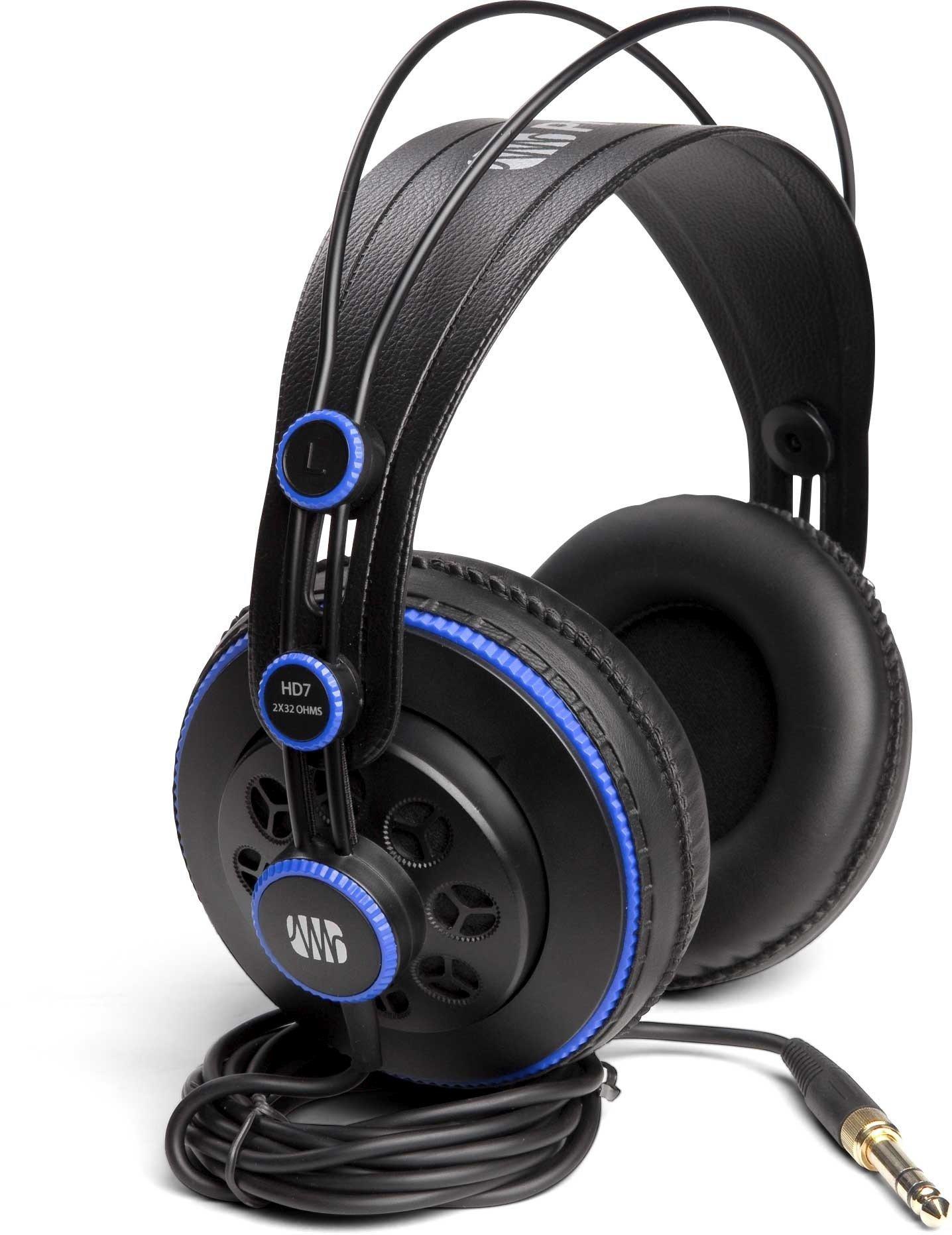 PreSonus  PreSonus HD7 Kopfhörer & Headset Kabelgebunden Kopfband BühneStudio Schwarz, Blau 
