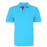 Asquith & Fox Polo classique  Turquoise