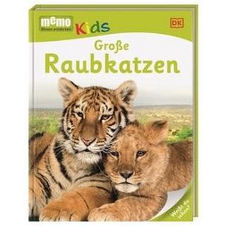 memo Kids. Große Raubkatzen Kein Autor Copertina rigida 