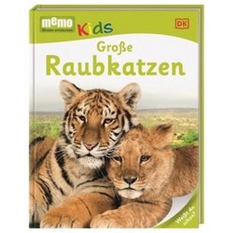 memo Kids. Große Raubkatzen Kein Autor Copertina rigida 