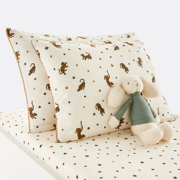 Baby-Kissenbezug Tigris mit 50% recycelter Baumwolle