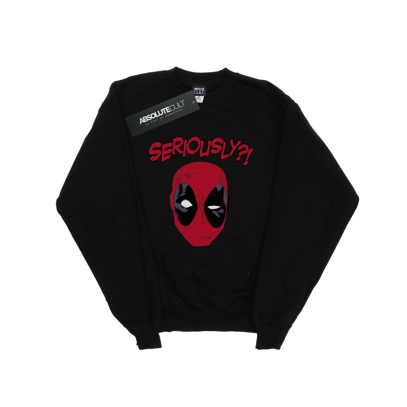 Image of Deadpool Seriously Sweatshirt Damen Schwarz M