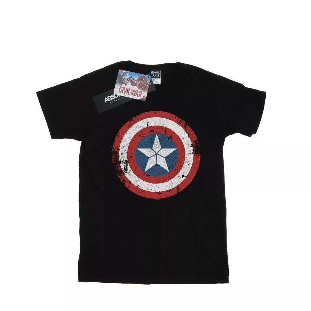 MARVEL - Civil War TShirt, für Damen, Schwarz, Größe S