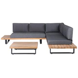 Beliani Lounge Set aus FSC® zertifiziertes Akazienholz Modern MYKONOS  