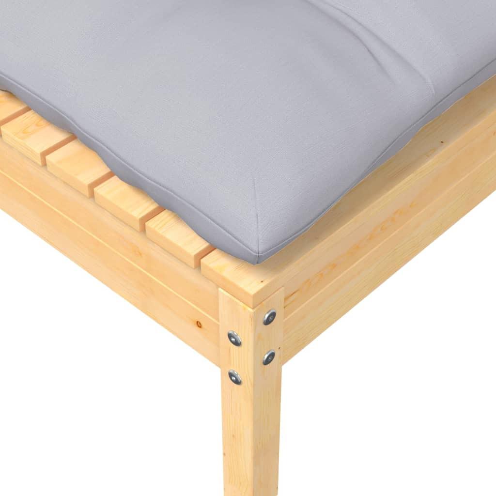 VidaXL sgabello Legno di pino  