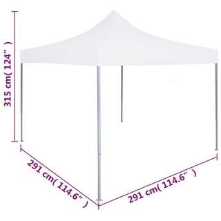 VidaXL tenda da festa Tessuto  