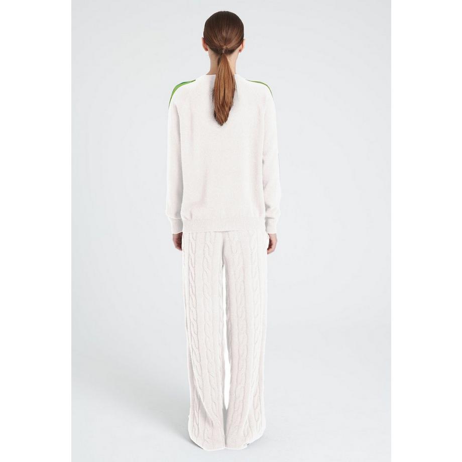 Studio Cashmere8 ZAYA 19 Gestreifter Rundhals Pullover  