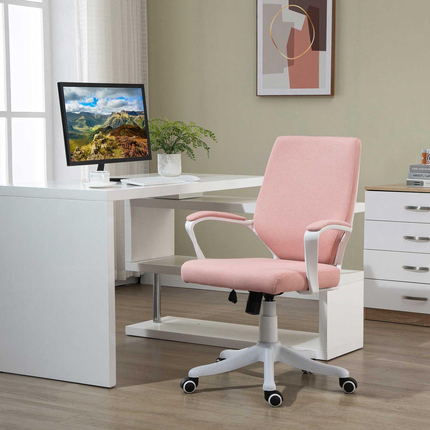 Northio Chaise De Bureau Chaise De Bureau Ergonomique, Réglable En Hauteur, Fonction Berçante, Dossier Épais, Roues Pivotantes À 360°  