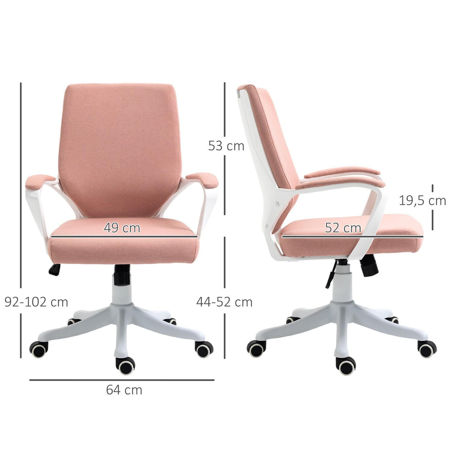 Northio Chaise De Bureau Chaise De Bureau Ergonomique, Réglable En Hauteur, Fonction Berçante, Dossier Épais, Roues Pivotantes À 360°  