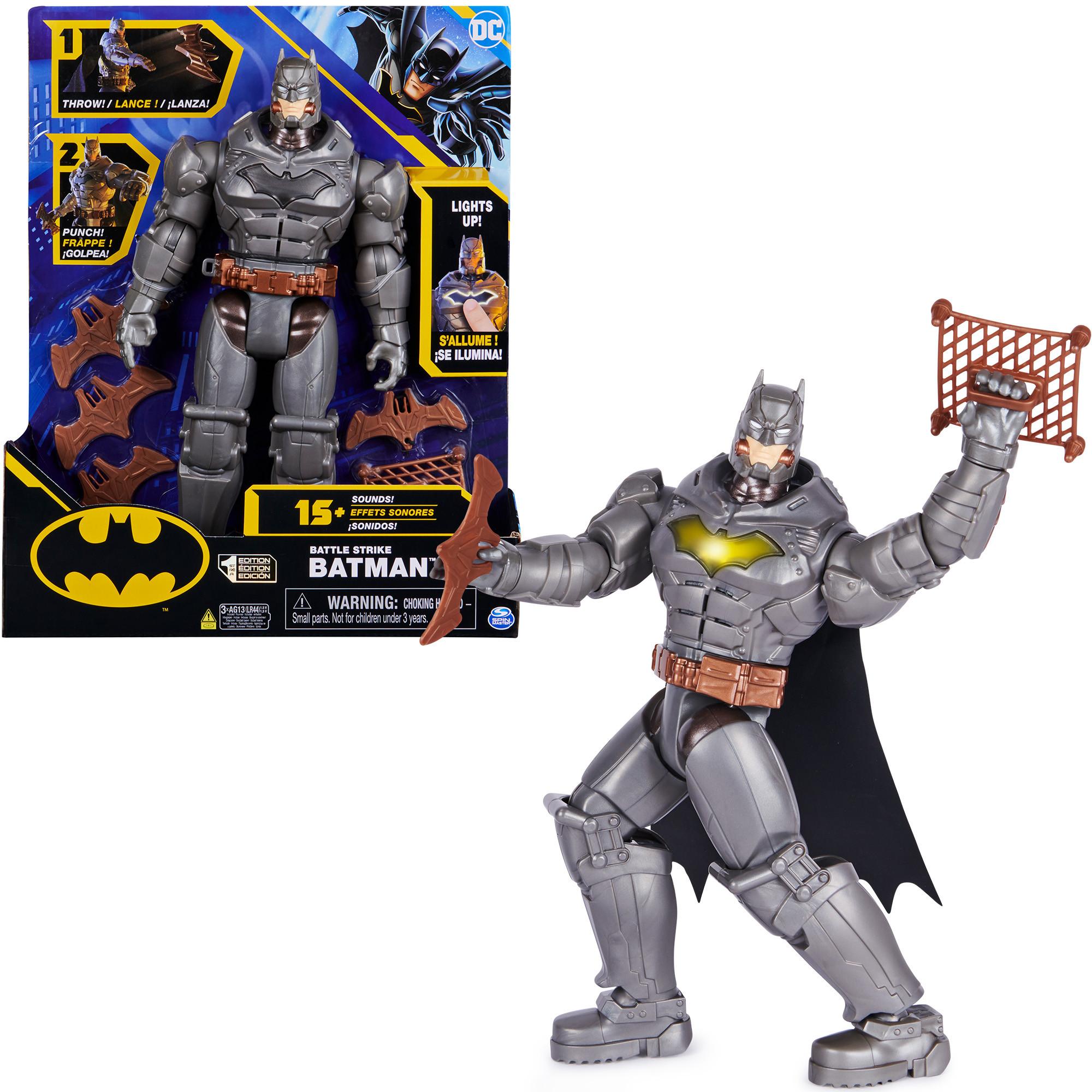 Image of Batman Delux Batman mit Licht & Sound (30cm) Grau