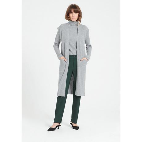 Studio Cashmere8  MIA 6 Cardigan lungo senza maniche - 100% cashmere 