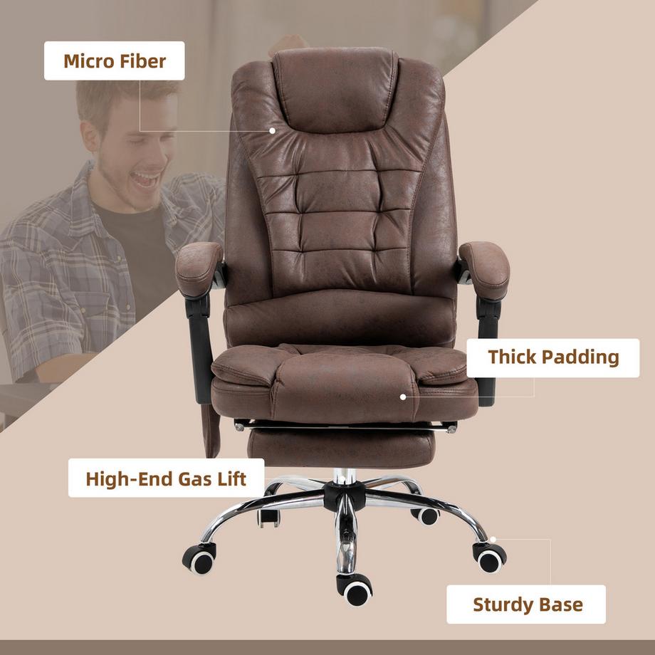 Vinsetto  Massage-Bürostuhl 