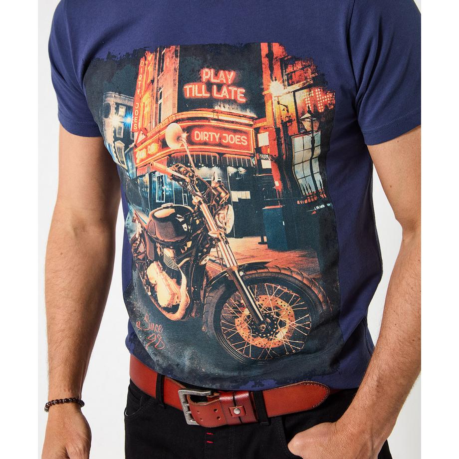 Joe Browns T-shirt Motard Manches Courtes Col Rond  