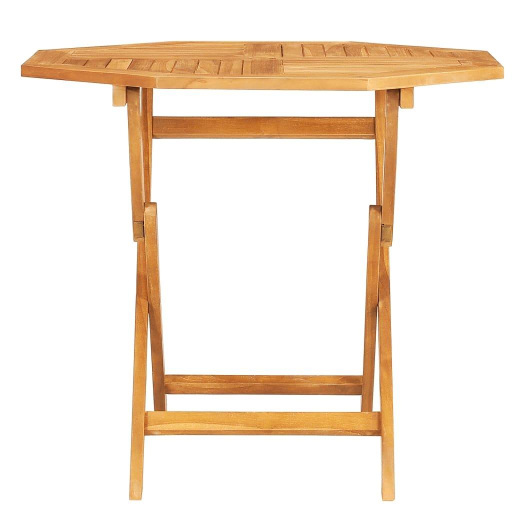 VidaXL Table de jardin bois  