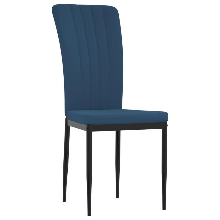 VidaXL Chaise de salle à manger velours  
