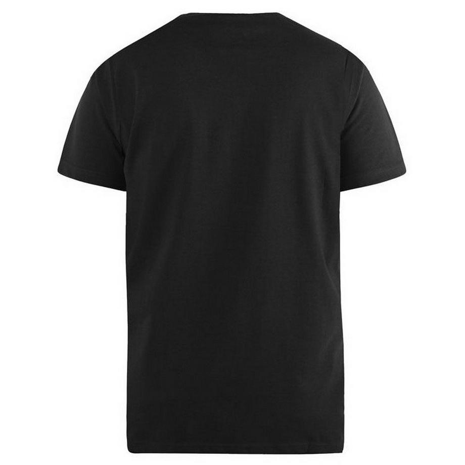 Duke Kingsize Signature1 Baumwoll V-Ausschnitt T-Shirt  