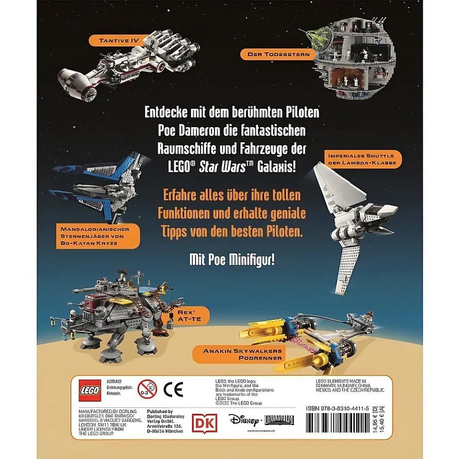 LEGO® Star Wars(TM) Raumschiffe und Fahrzeuge Winter, Marc (Übersetzung) Gebundene Ausgabe 