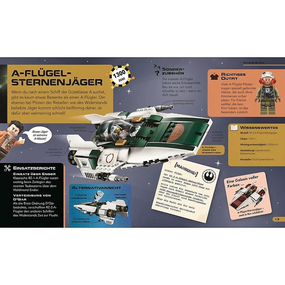 LEGO® Star Wars(TM) Raumschiffe und Fahrzeuge Winter, Marc (Übersetzung) Gebundene Ausgabe 