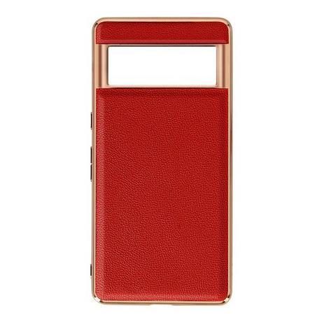 Avizar  Coque Cuir Google Pixel 7 Pro Rouge 