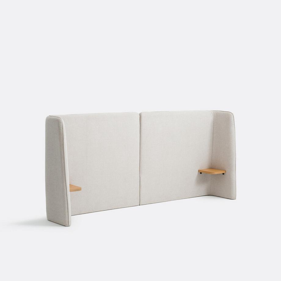 La Redoute Intérieurs XL-Kopfteil Jolien mit Polsterung und Ablagen  