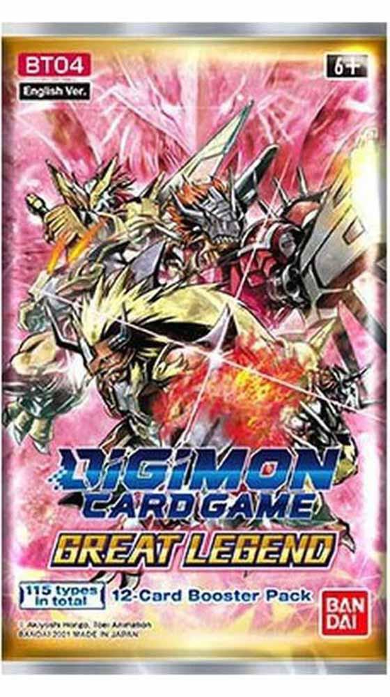 Bandai  Great Legend BT04 Booster Display - Digimon Card Game 