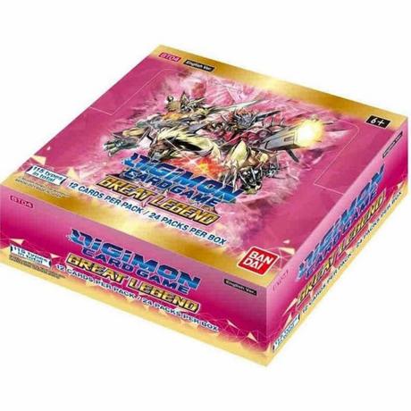 Bandai  Great Legend BT04 Booster Display - Digimon Card Game 