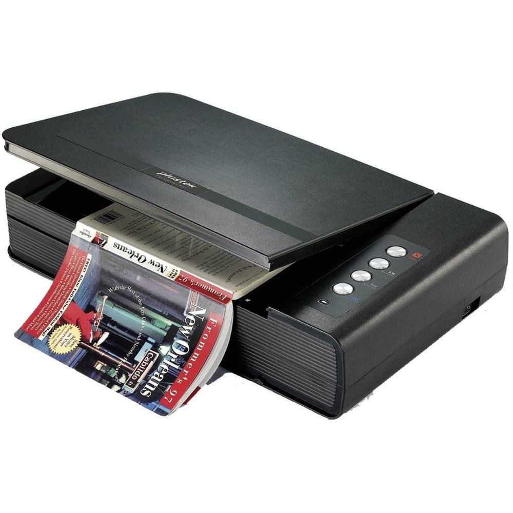 Plustek  OpticBook 4800 Scanner lbri A4 1200 x 1200 dpi USB Libro, Documenti, Foto, Biglietti 