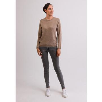 Bio Kaschmir Rundhals Pullover