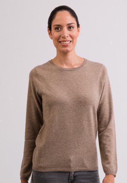 CASH-MERE.CH  Bio Kaschmir Rundhals Pullover 